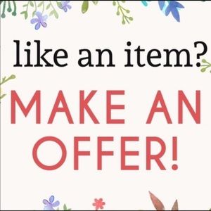 All offers considered